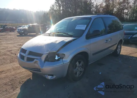 2005 Dodge Caravan Sxt из США, поврежденный, VIN 1D4GP45R95B250750